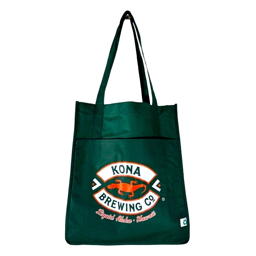 Kona Brewing Co Liquid Aloha Hawaii Green Tote Bag